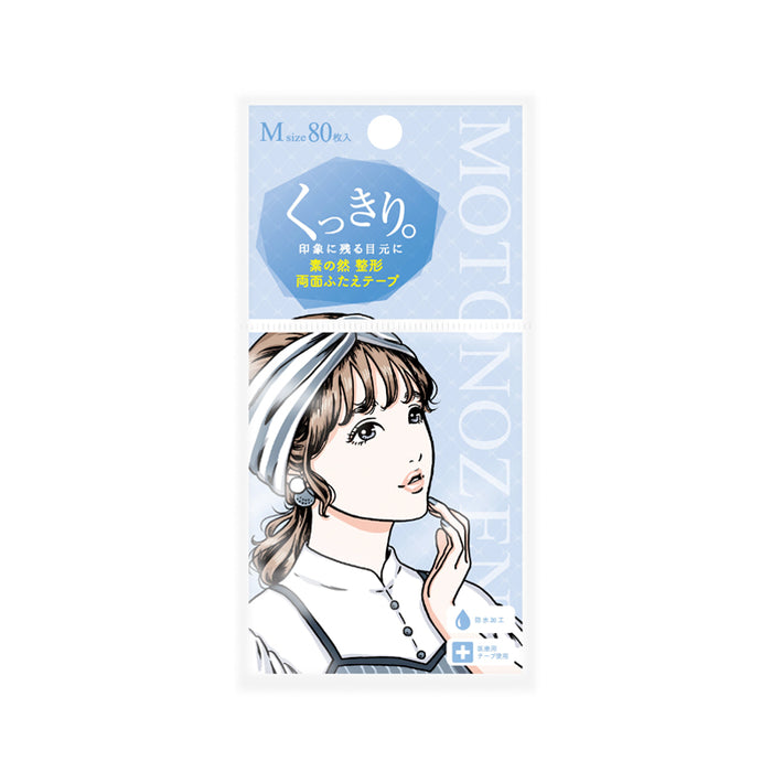 MOTONOZEN Two-Sided Eyelid Tape M 80pcs