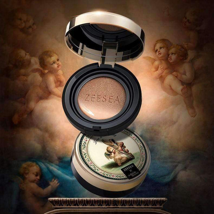 ZEESEA X The British Museum Angel Cupid Cushion Foundation HD Concealing Series BB Cream