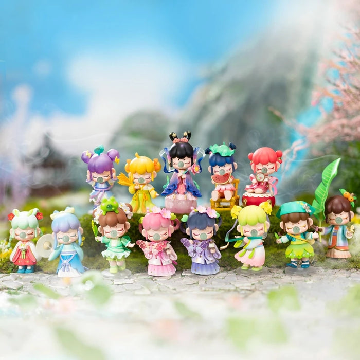 Rolife Nanci Ⅶ 24 Solar Terms Blind Box Action Figures Doll Toys Surprise Box Lady Toys Random 1 PCS Spring And Summer