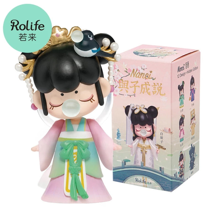 Rolife Nanci Ⅲ Blind Box Action Figure Dolls Toys Chinese History King Beauty Story Character Model Random 1 PCS