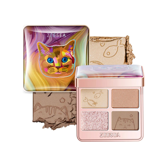 ZEESEA Tipsy Kitty Eyeshadow Quad