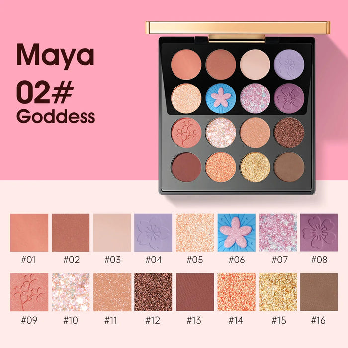 ZEESEA Maya Eyeshadow Palette #Goddess