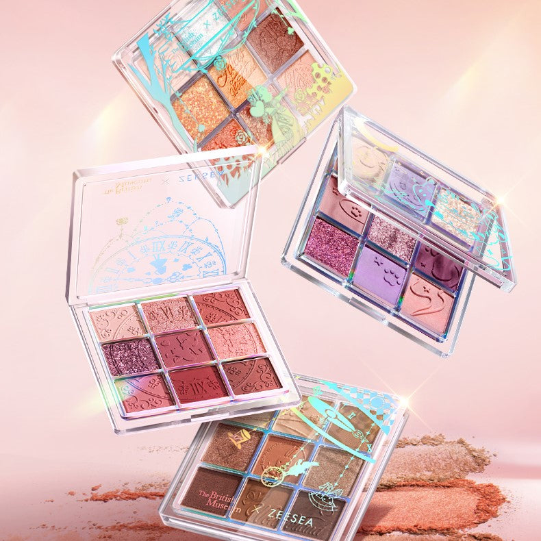Zeesa ZEESEA Nine-Color Stunning Crystal Eyeshadow Palette — Beauty Corner ...
