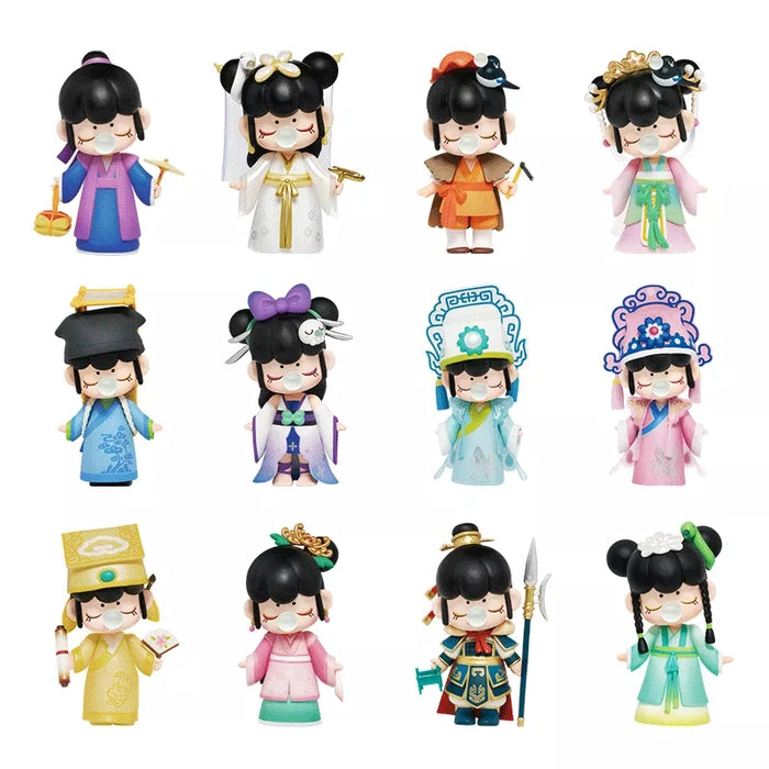 Rolife Nanci Ⅲ Blind Box Action Figure Dolls Toys Chinese History King Beauty Story Character Model Random 1 PCS